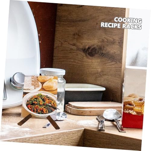 BRIGHTFUFU Multi-Function Recipe Holder Kitchen Book Stand Sturdy Anti-Fall