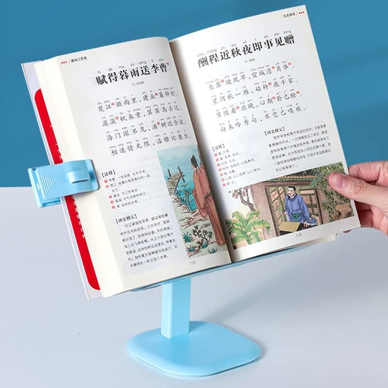 Adjustable Reading Stand for Books Recipes and Music Scores