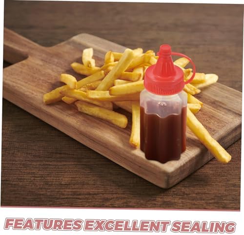 Cabilock Mini Jam Squeeze Bottle - Salad Dressing Container