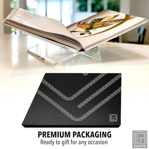 Baseline IGR Medium Clear Acrylic Book Stand