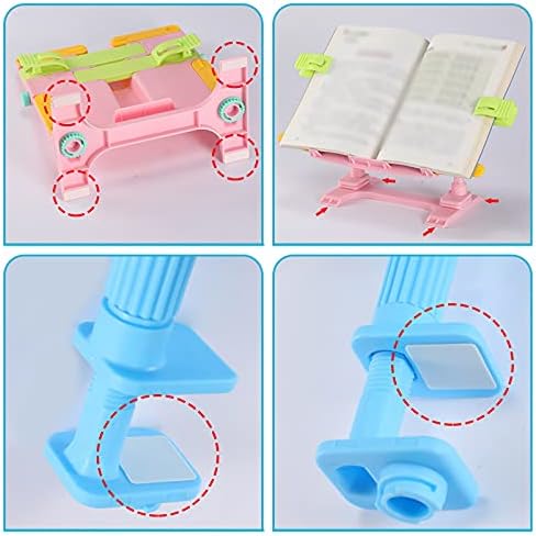 Foldable Portable Durable Book Stand for Books More
