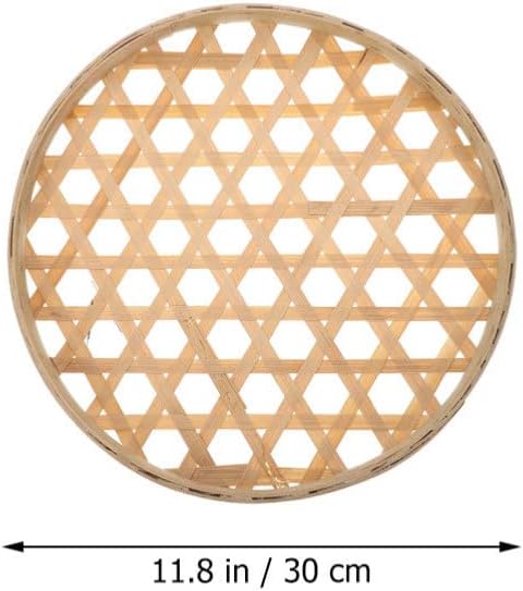 Bamboo Sieve Basket Set 2-Pack