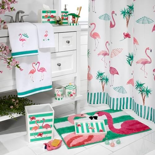 Avanti Linens Hand Towel Soft Absorbent Cotton Flamingo