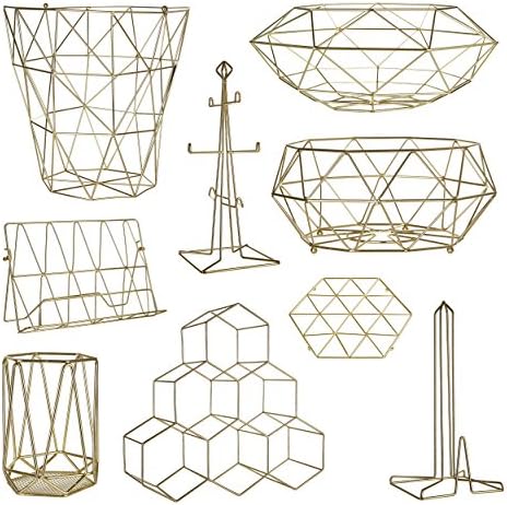 Sturdy Gold-Plated Kitchen Stand for Cookbooks