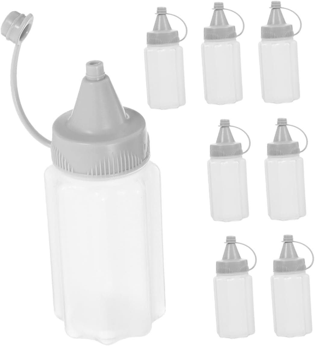 SHOWERORO 30ml Food-Grade Condiment Squeeze Bottles 1