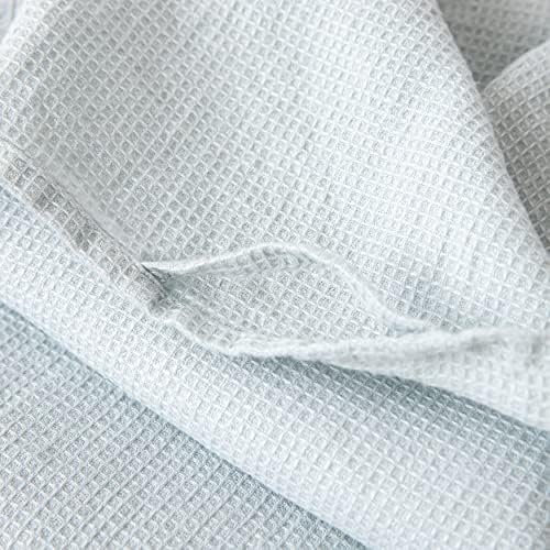 LinenMe 0489801 Ice Blue Waffle Towel 39x63