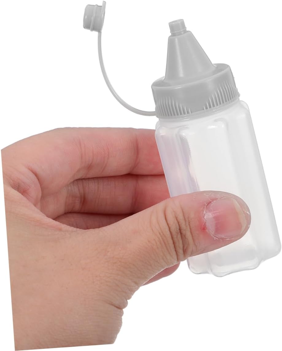 Cabilock 8pcs Kitchen Squeeze Bottles 30ml Reusable