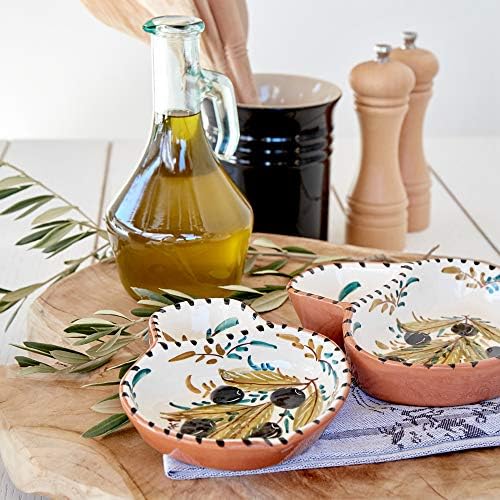 Natural Beauty 7 Dinner Plate - Earthenware Dishware Perfect for Dining