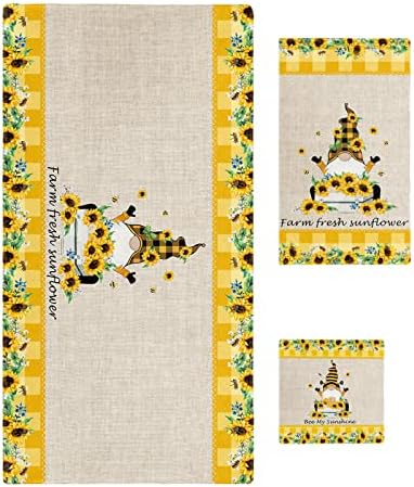 SEVENBABU Bath Towels Set of 3 Soft Absorbent Lightweight