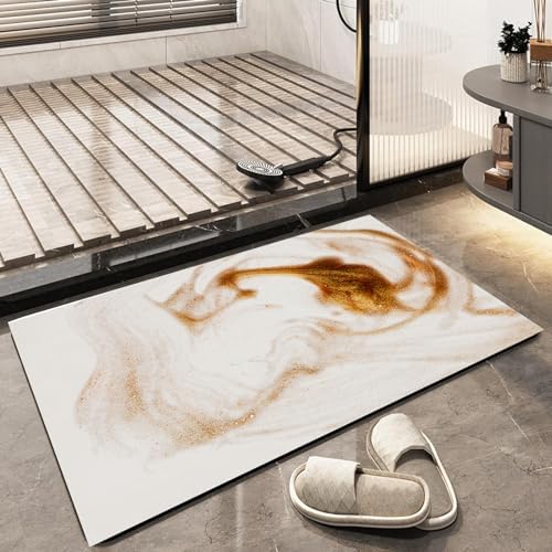 Quick-dry non-slip mud bath mat soft washable