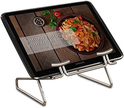 Spectrum Diversified Euro Satin Nickel Cookbook Holder
