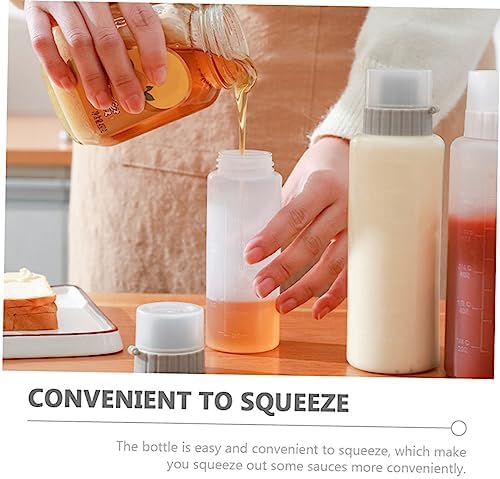 Pair of Squeeze Condiment Bottles - Ketchup Mustard Honey More
