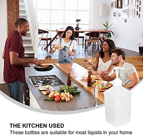 Dual-Piece Squeeze Bottle Set Kitchen Storage