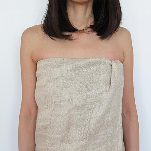 IPPINKA True ComfortStyle Small Natural Linen Bath Towel