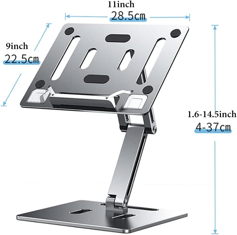 360 Adjustable Silver Book Stand for Reading