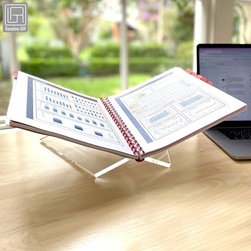 Baseline IGR Medium Clear Acrylic Book Stand