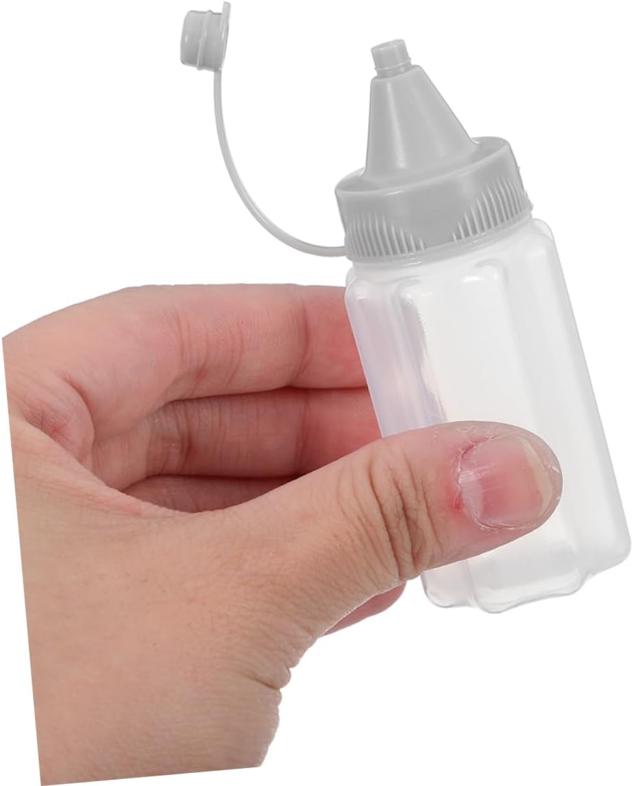 Alipis 8PCS Reusable Condiment Squeeze Bottles