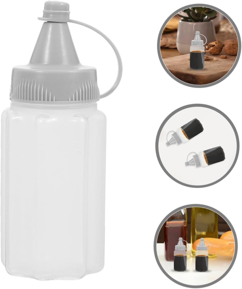 Cabilock 8pcs Kitchen Squeeze Bottles 30ml Reusable