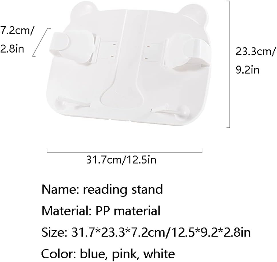 Cute Bear Design Foldable Book Stand by GFHSUIEUUUUBF