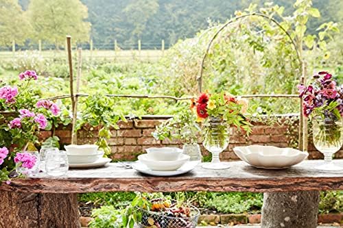 Portmeirion Sophie Conran Floral Serenity 4-Piece Set 11 Inch Stoneware