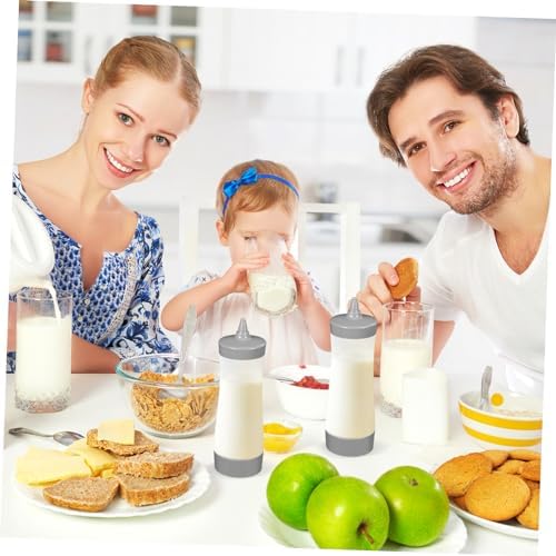 4-Pack Non-Deformable Squeeze Bottles Kitchen Essential Companion