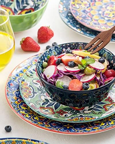 12-Piece Bohemian Dinnerware Set