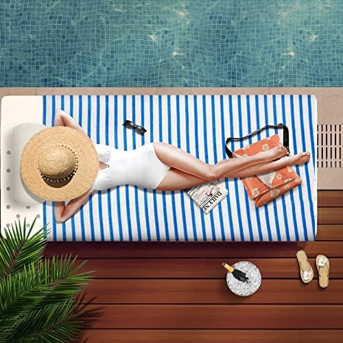 JML Beach Towels Microfiber Bath Towel Set 4 Pack 30x60