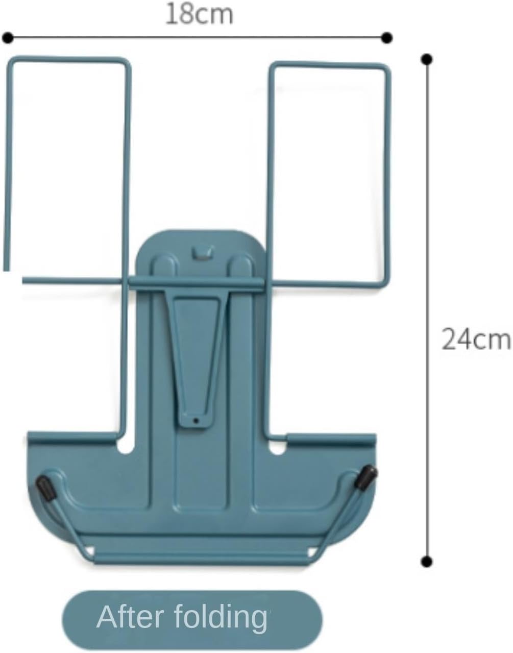 Adjustable Desk Cookbook Holder Ergonomic Portable