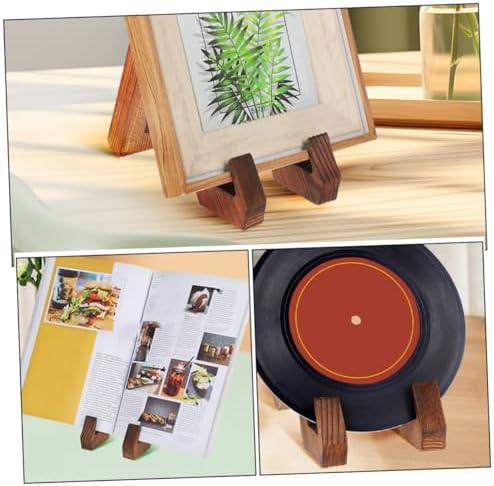 Zerodeko Wooden Menu Recipe Holder Stand
