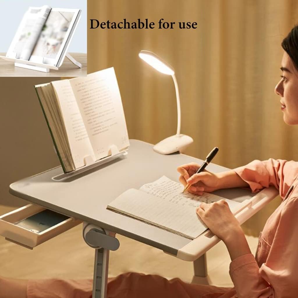 Adjustable Ergonomic Book Stand for Reading Gaming Multi-Angle Foldable Design
