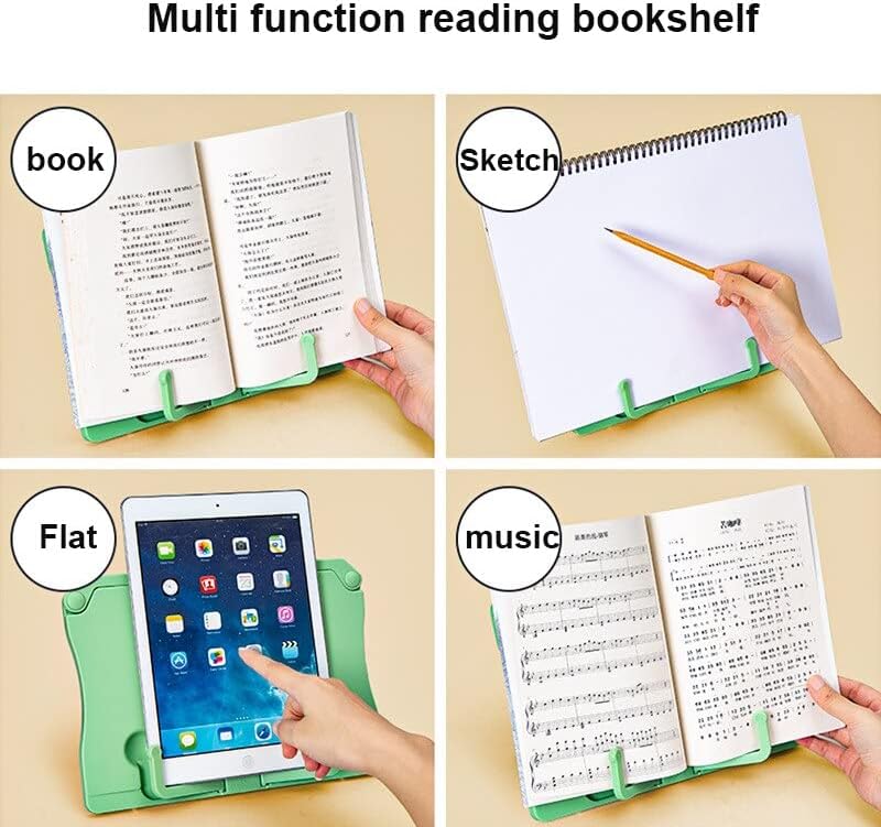 Adjustable Reading Stand for Students Office Workers Protects Vision Simple Design