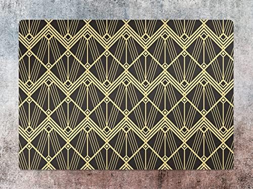 Art Deco Tiles Bath Mat