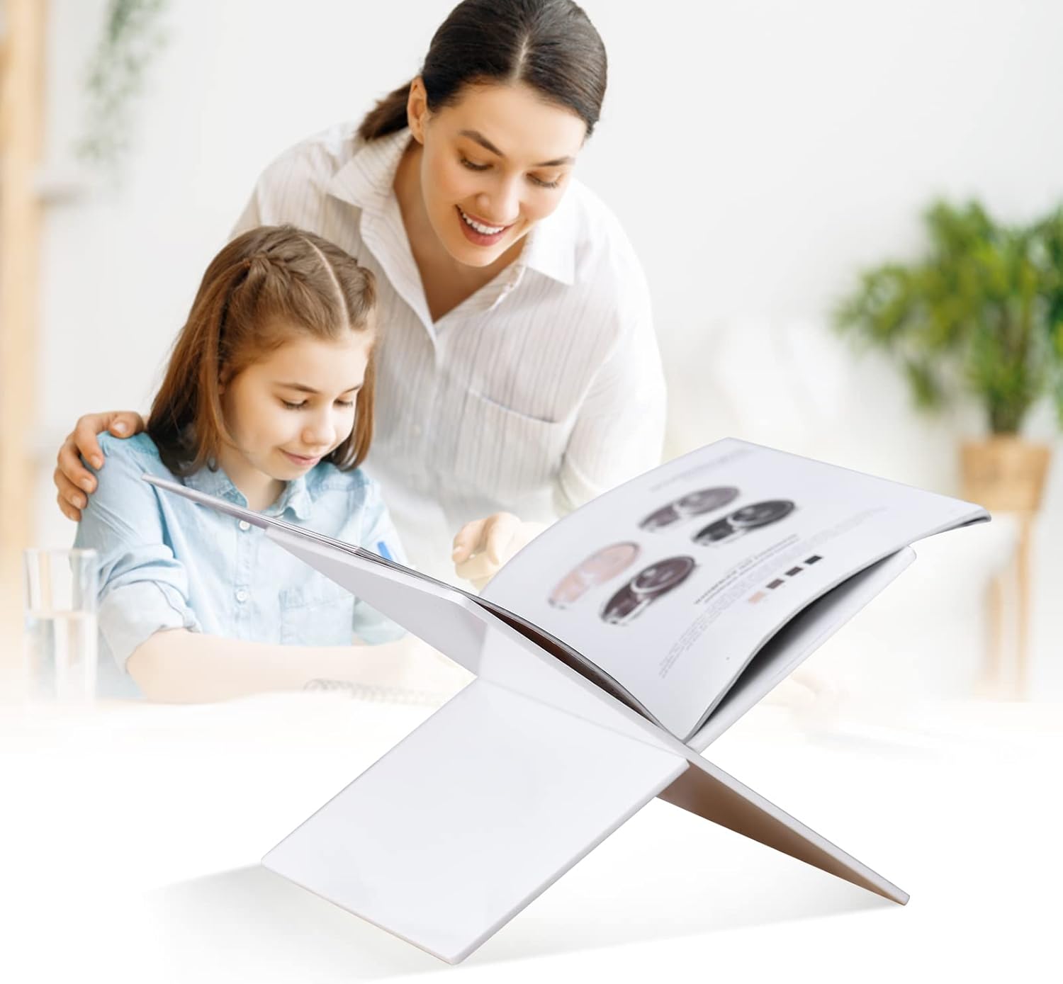 Irfora X-Shaped Acrylic Book Display