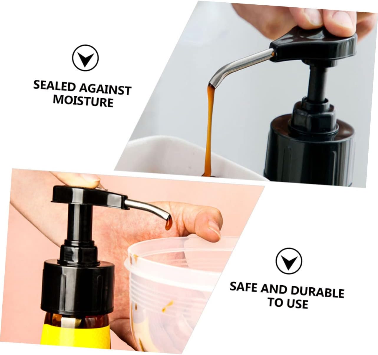 OFFSCH Oyster Sauce Press Pump Head for Kitchen Use