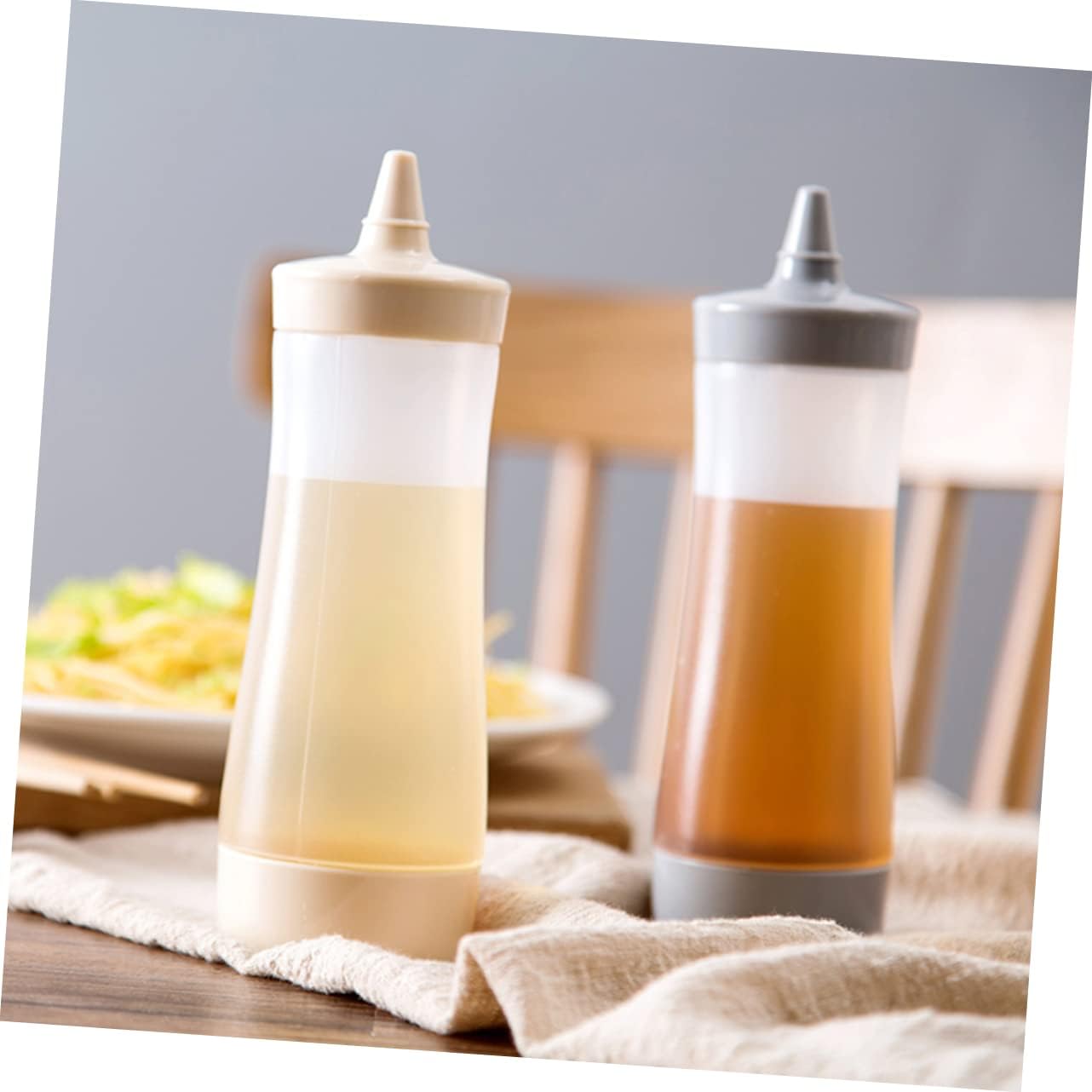 Cabilock Condiment Squeeze Set of 3 for BBQ More