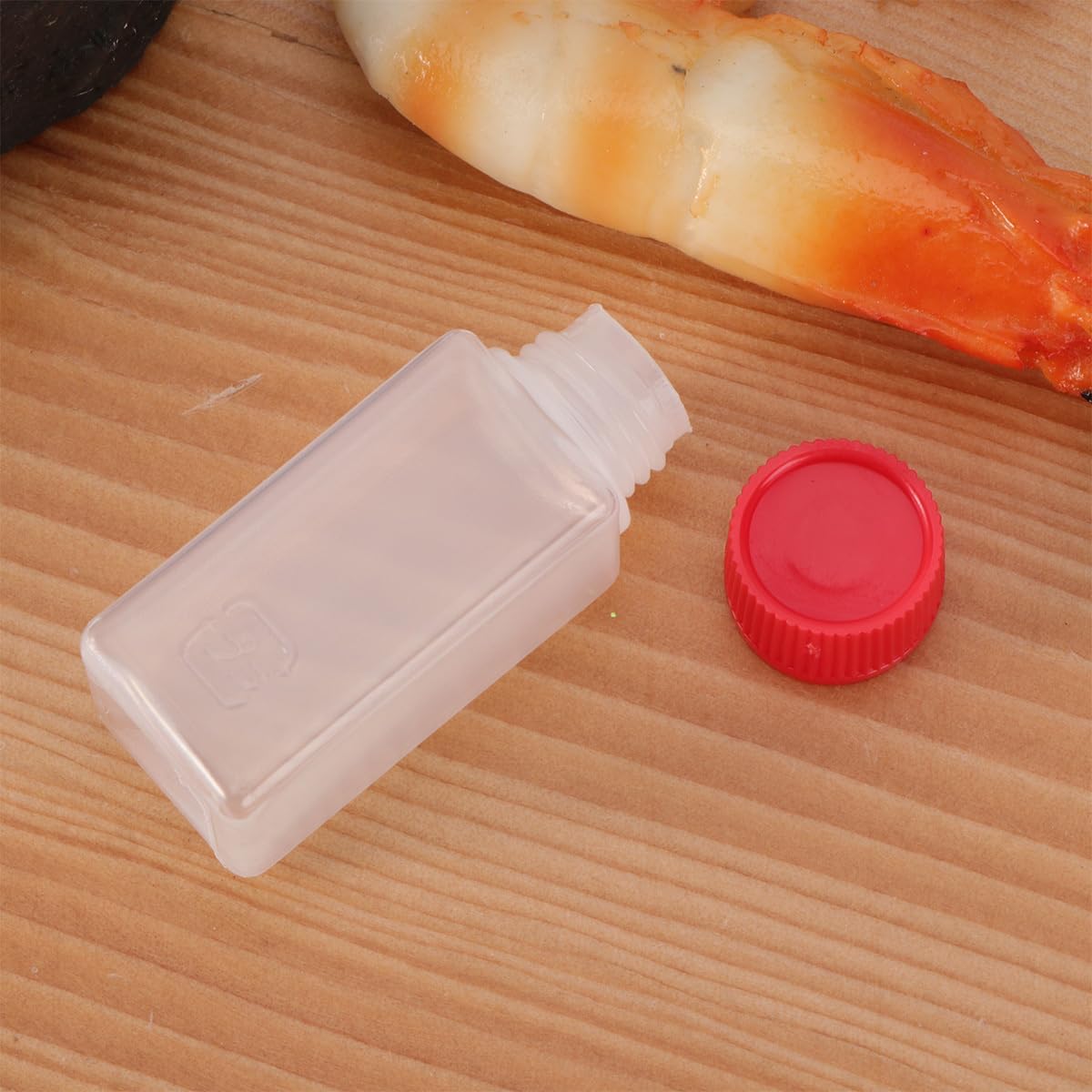 Mini Seasoning Bottles Set - 100pcs 65ml BentoCondimentSqueezeBottles
