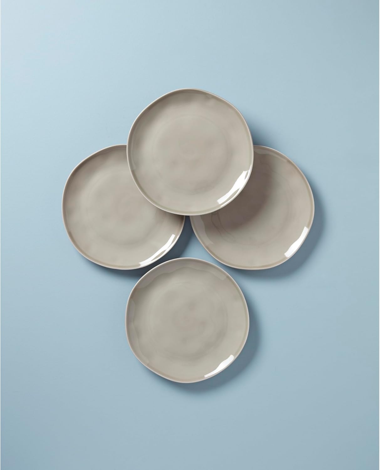 4-Piecelenox grey bay colors dinner plateskitchen essentials