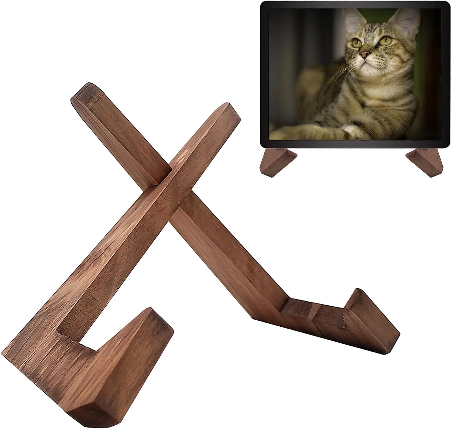 VersatileWoodCookBookStand