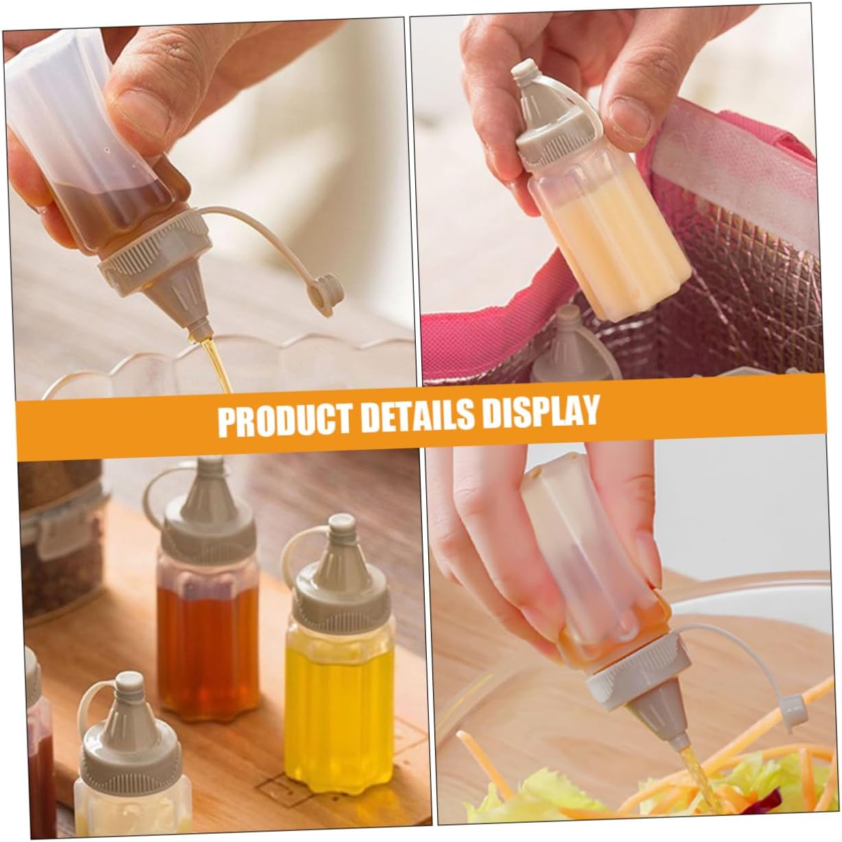 12 Pack Mustard Syrup Dispensers