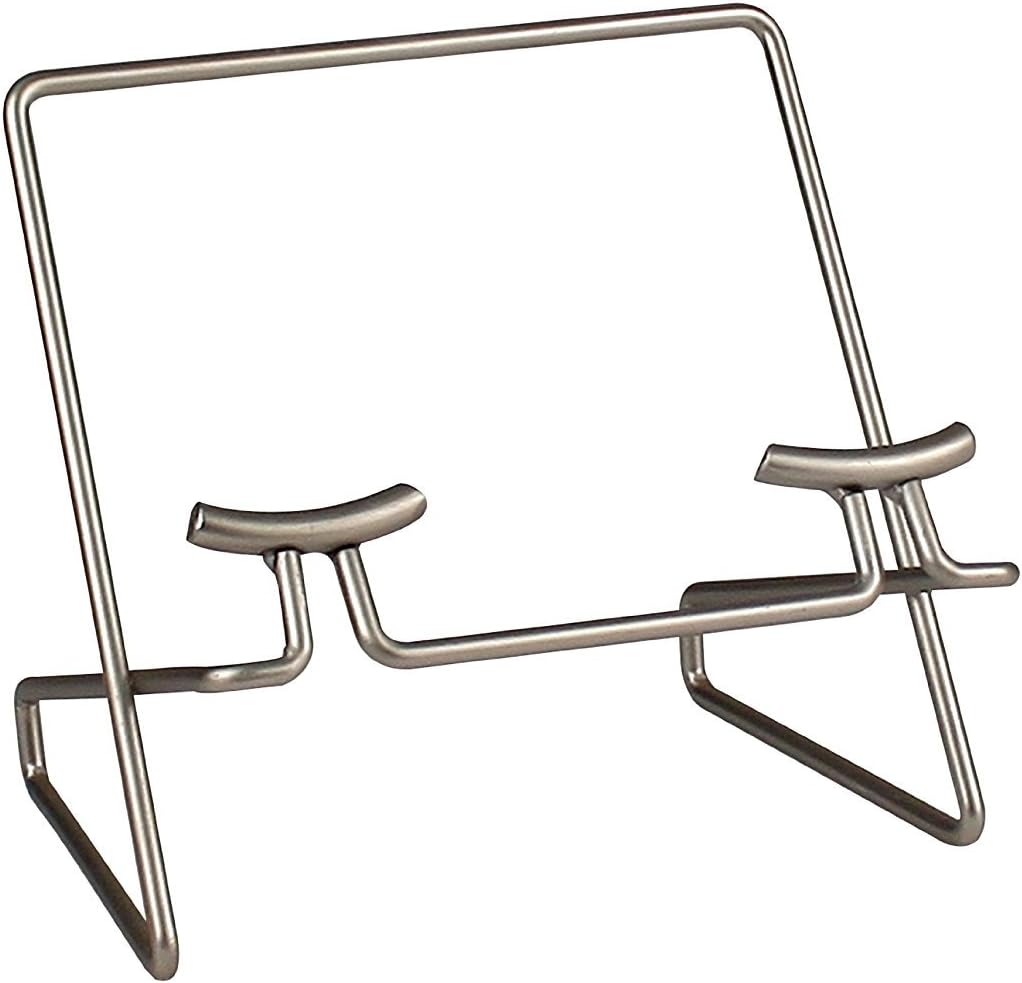 Spectrum Diversified Euro Satin Nickel Cookbook Holder