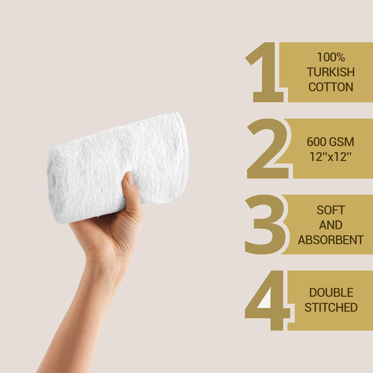 Soothing Cylinder Washcloths