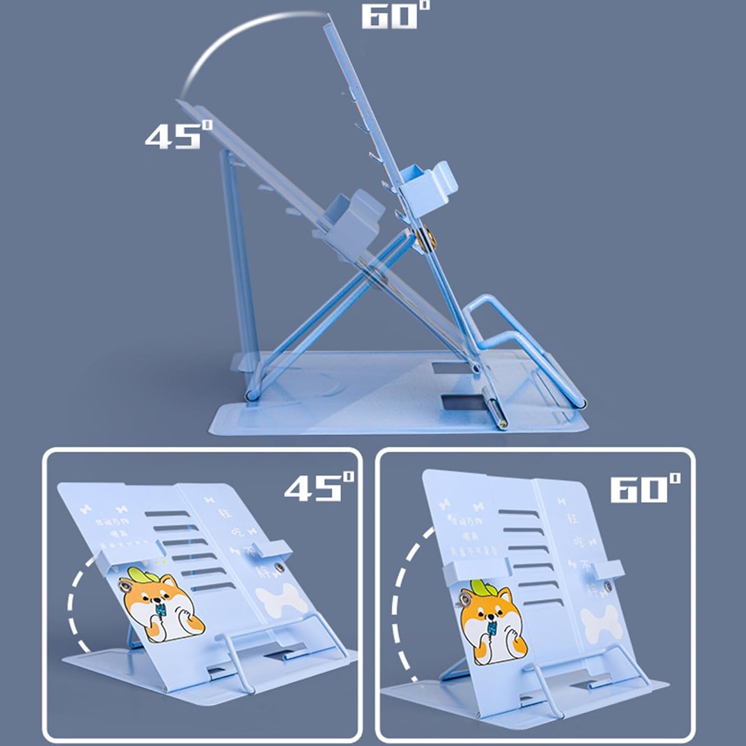 XUZHID Multi-Purpose Adjustable Book Stand