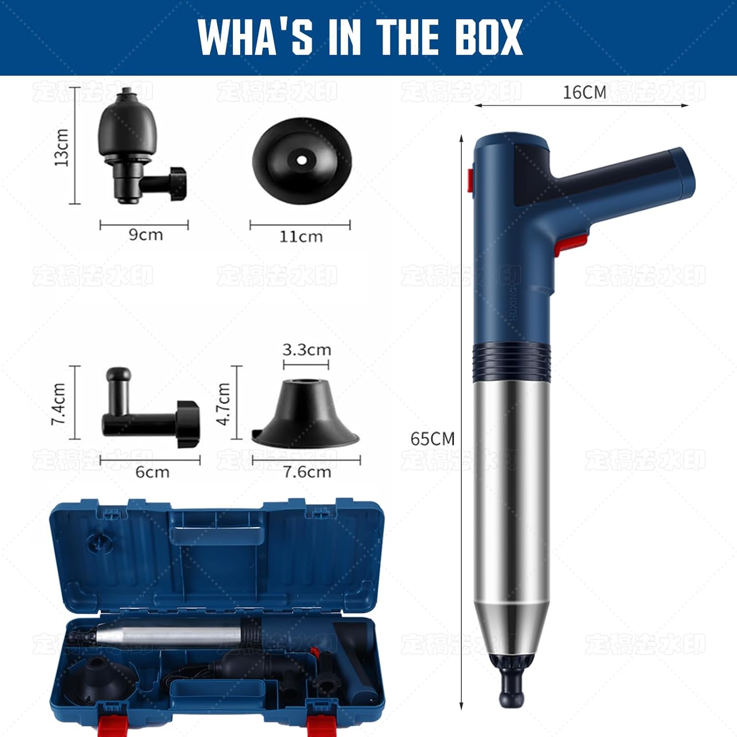 Electric Toilet Plunger Quick Powerful