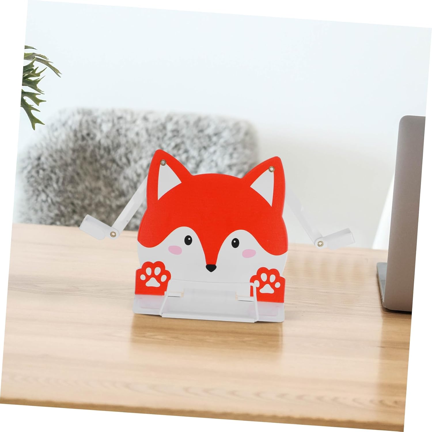 VILLCASE Fox-Shaped Book Holder for Kids