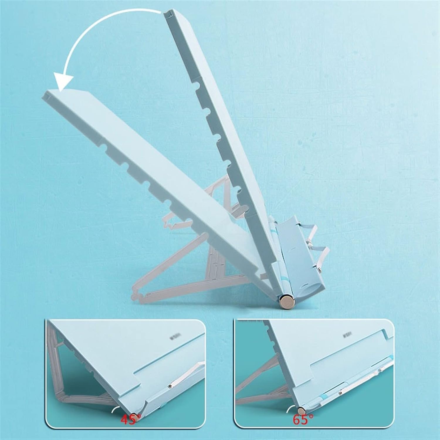 Adjustable Book Stand for Kitchen Reading and Study