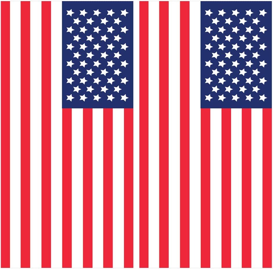 Rockin Towel Patriotic American Flag Beach Towels Set 2 Pack