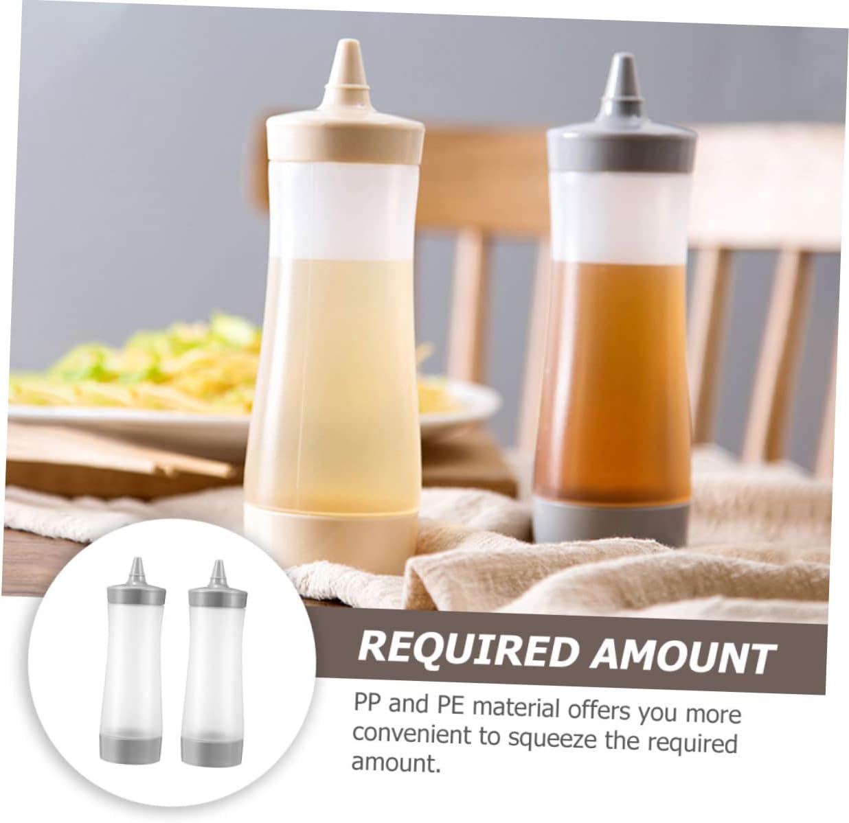 Refillable Salad Dressing Shakers