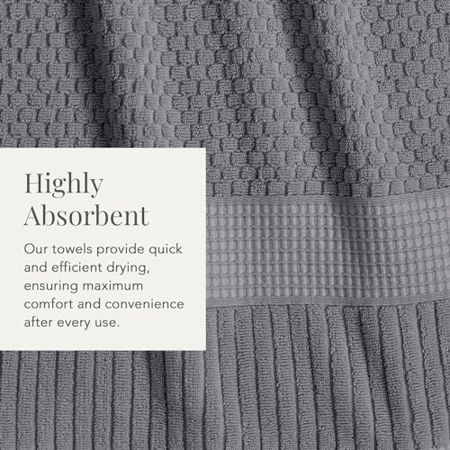 NY Loft 100 Cotton Towel Set 6 Piece