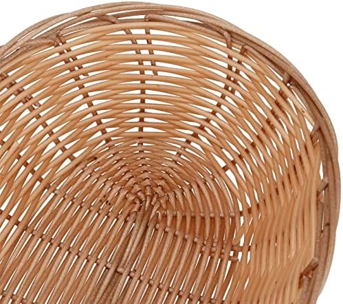 15-Piece Set - Elegant Wicker Bread Baskets for Kitchen Home Storage