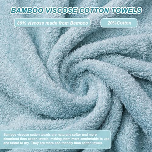 Bath Towels for Home Travel Gym Ultra-Absorbent Durable